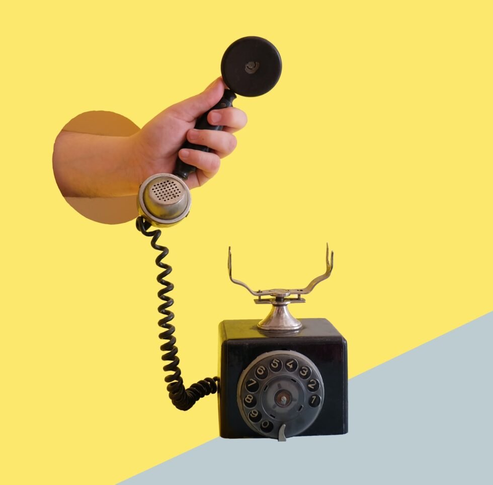 person holding phone